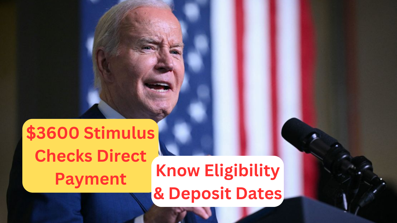 $3600 Stimulus Checks Direct Payment